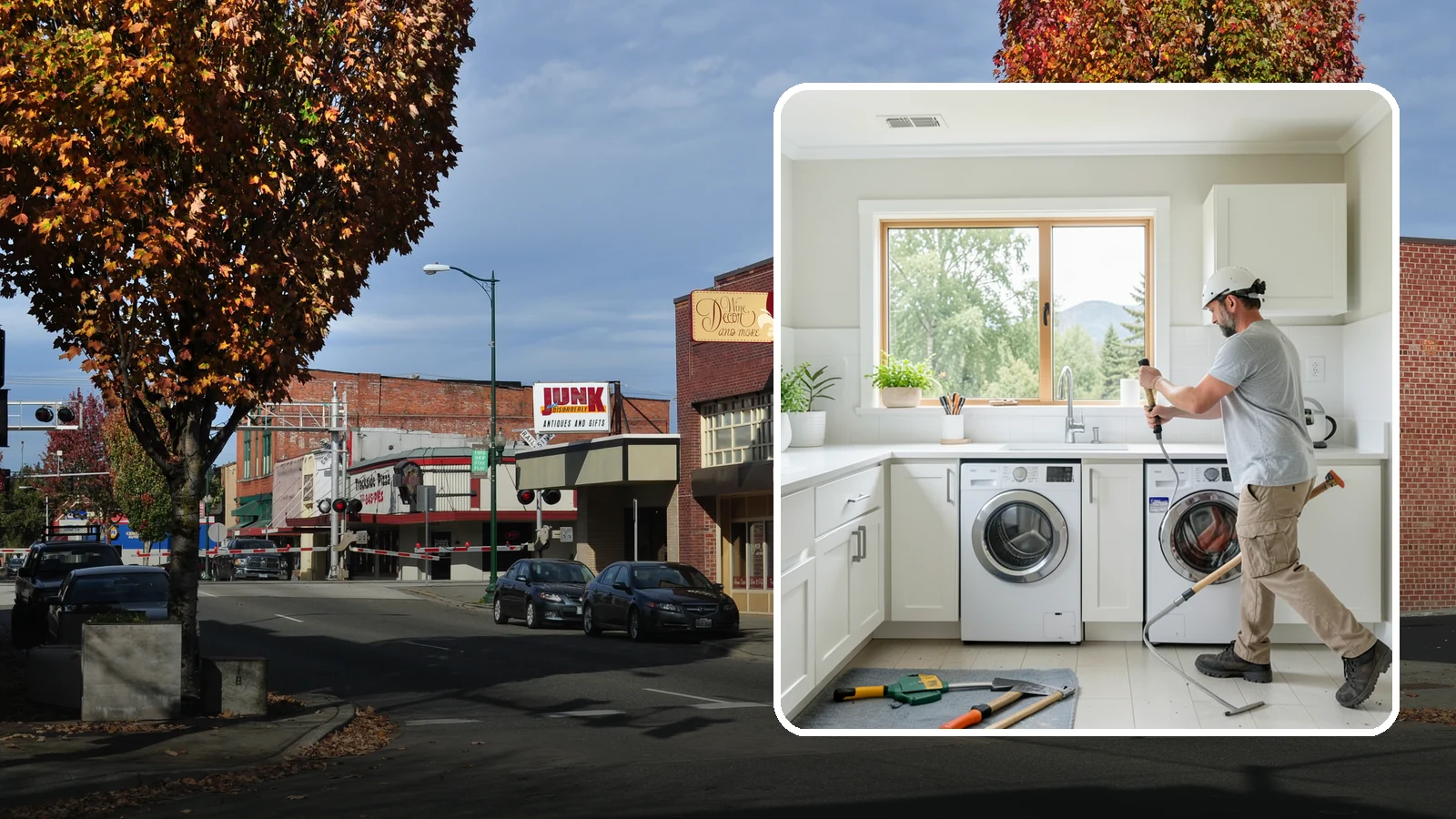 Laundry Room Remodeling in Puyallup, Pierce County, WA - We remodel tired Puget Sound laundry rooms into bright, efficient spaces built to handle the region's constant moisture.