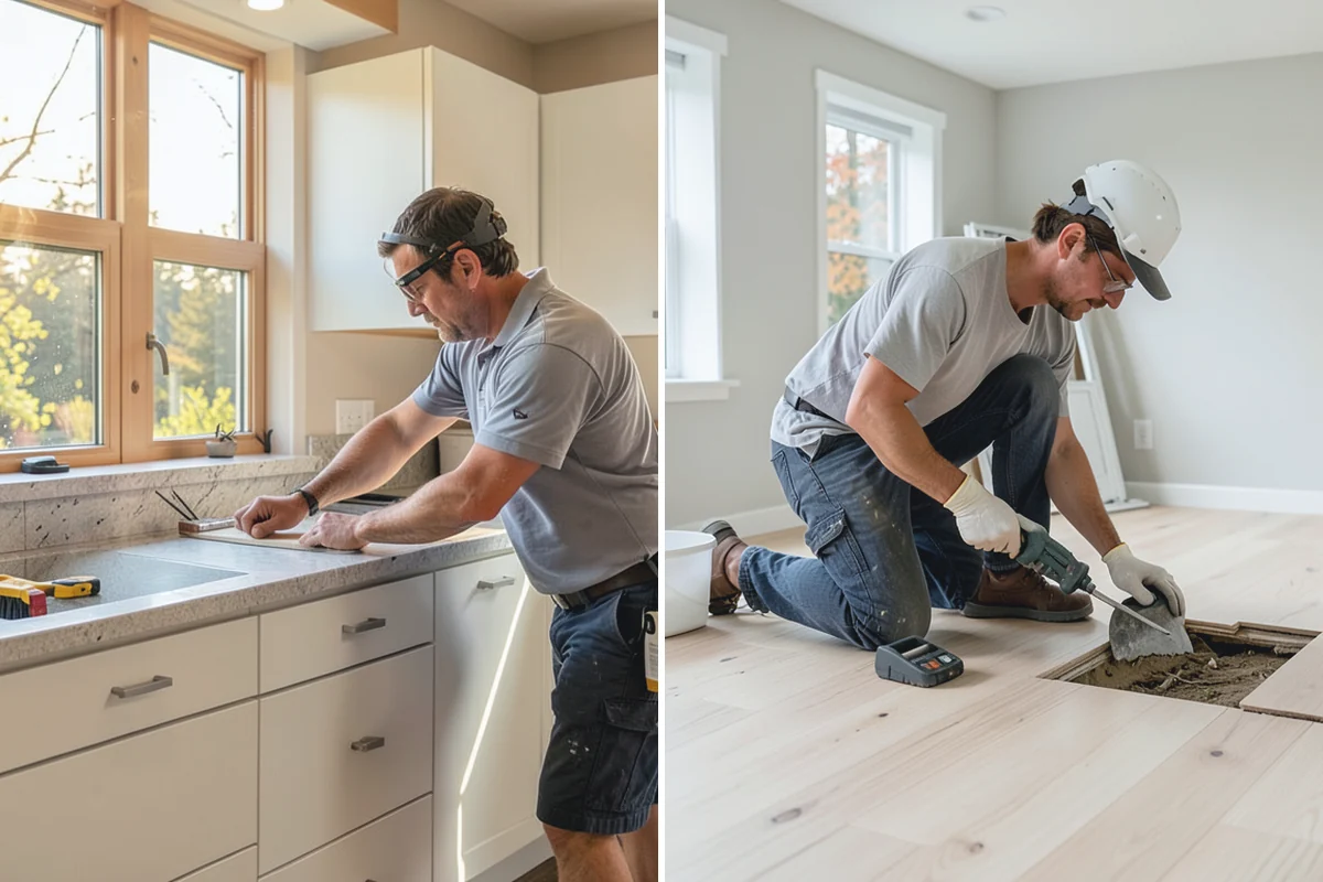 Laundry Room Remodeling in Roy, Pierce County, WA - Walk the existing room and confirm goals, appliance sizes, and budget