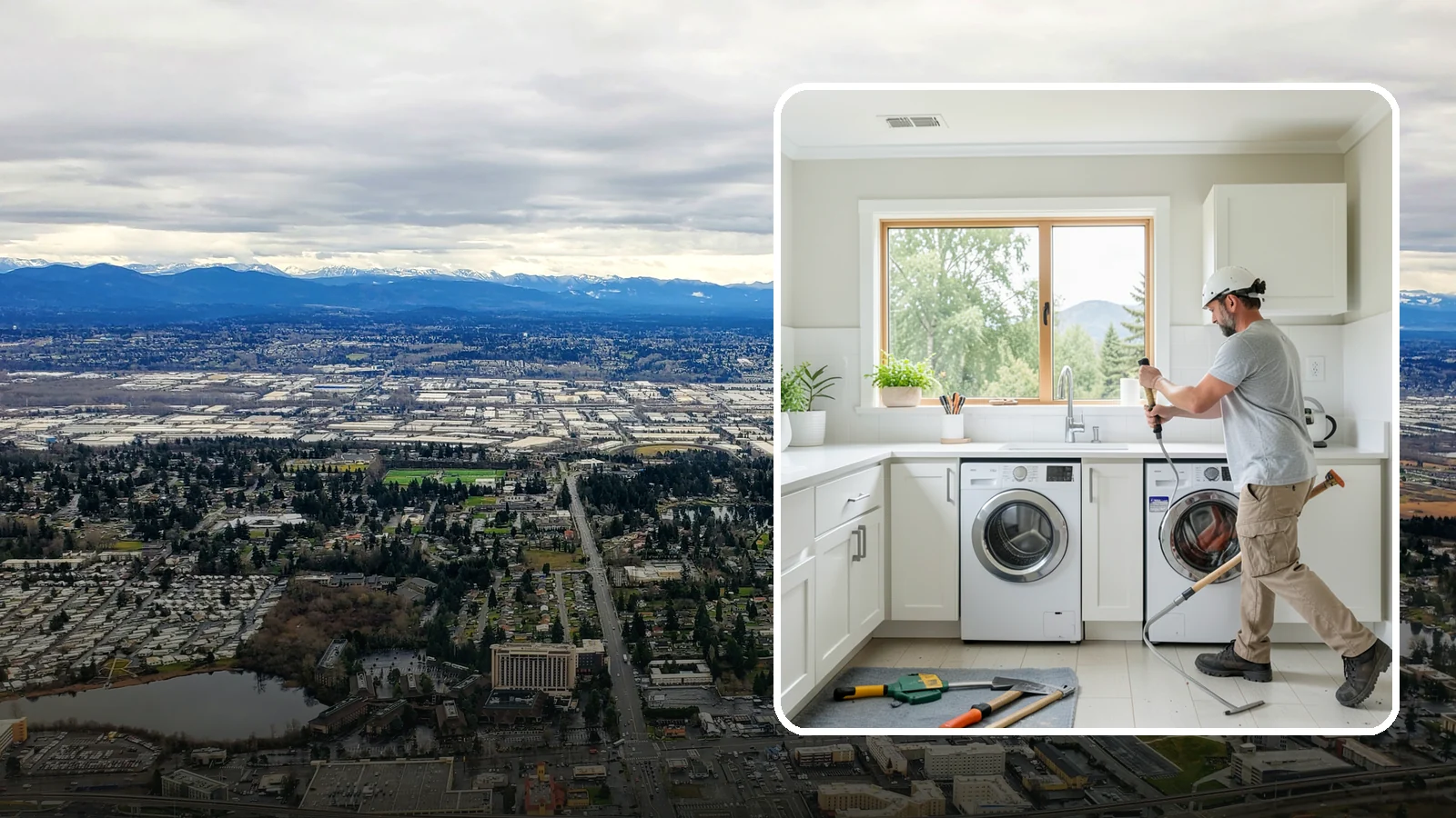 Laundry Room Remodeling in SeaTac, King County, WA - We remodel tired Puget Sound laundry rooms into bright, efficient spaces built to handle the region's constant moisture.