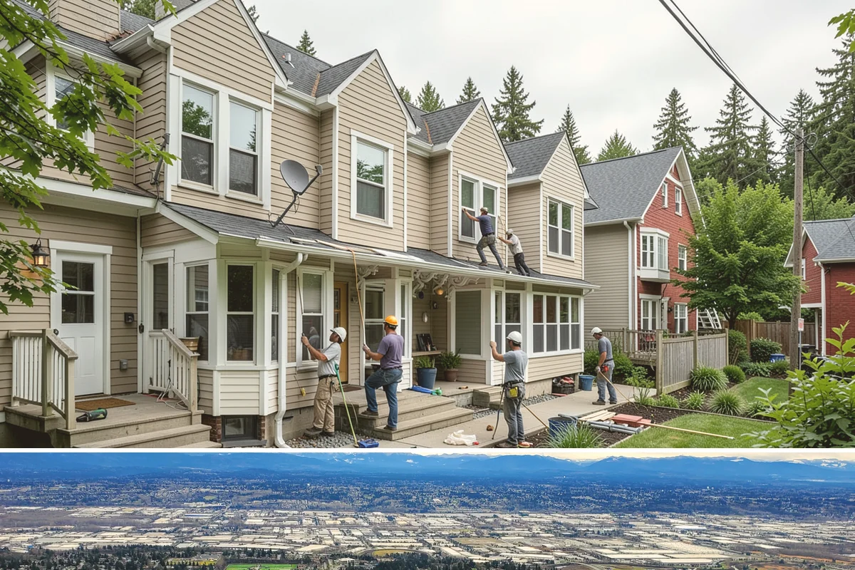 Laundry Room Remodeling in SeaTac, King County, WA - Late fall through winter is an ideal time to remodel an interior laundry room since the work stays dry indoors while PNW rain...