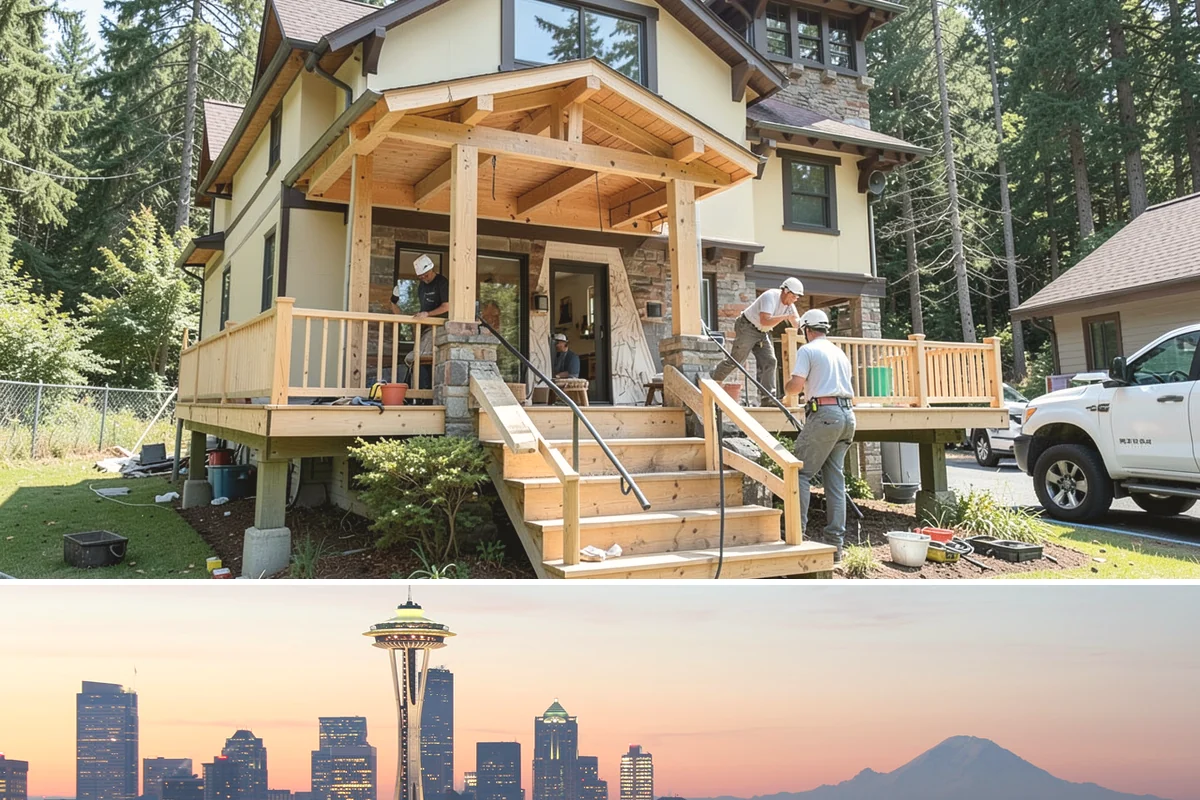Laundry Room Remodeling in Seattle, King County, WA - Late fall through winter is an ideal time to remodel an interior laundry room since the work stays dry indoors while PNW rain...