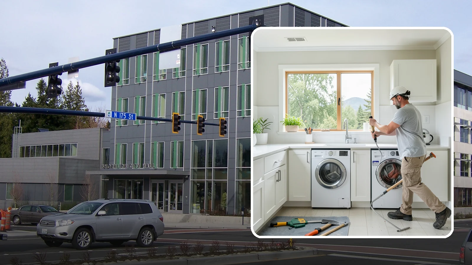 Laundry Room Remodeling in Shoreline, King County, WA - We remodel tired Puget Sound laundry rooms into bright, efficient spaces built to handle the region's constant moisture.