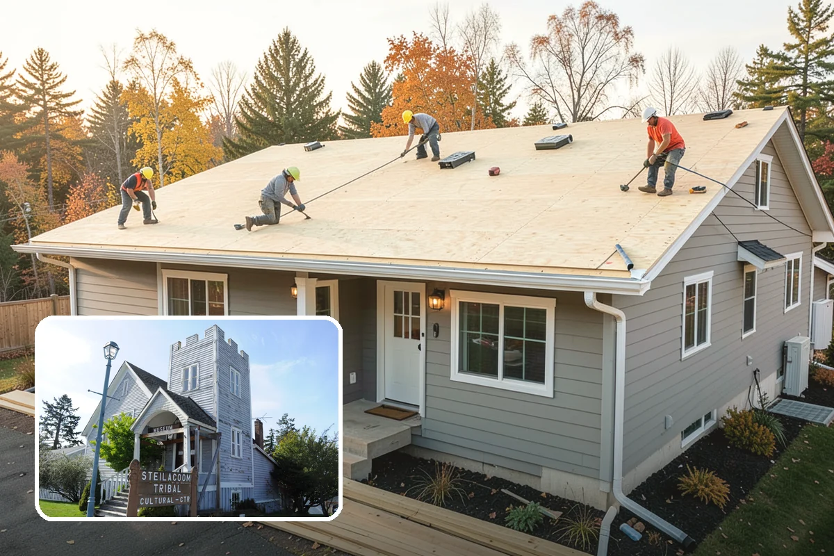 Laundry Room Remodeling in Steilacoom, Pierce County, WA - Ventilation and vapor control that fight PNW mold and mildew