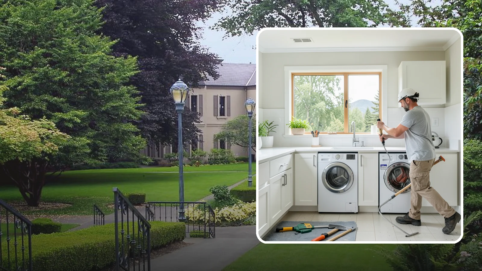 Laundry Room Remodeling in Woodinville, King County, WA - We remodel tired Puget Sound laundry rooms into bright, efficient spaces built to handle the region's constant moisture.