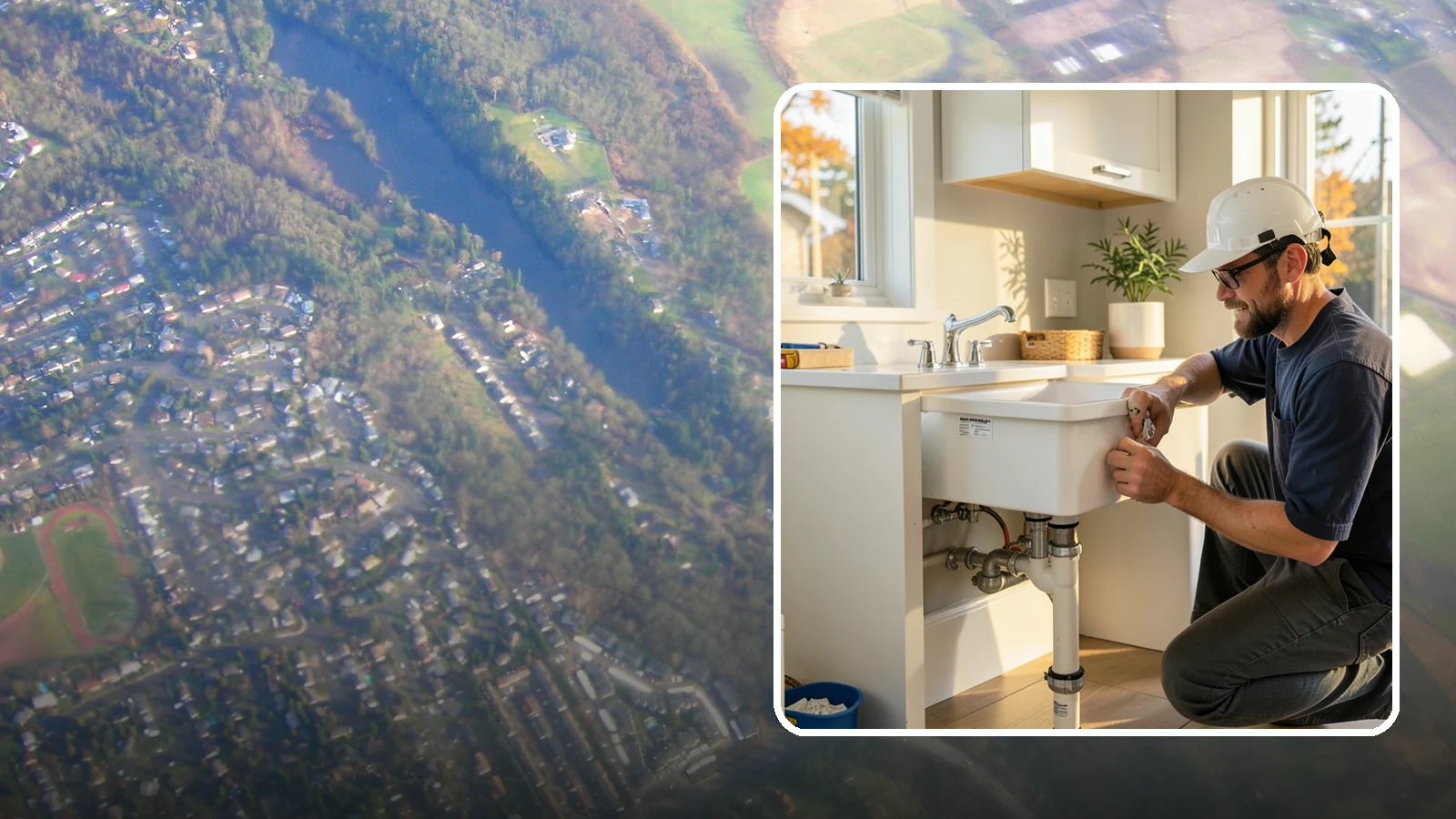 Laundry Sink Installation in Algona, King County, WA - We install durable laundry sinks with proper drainage and supply lines built to WA plumbing code.