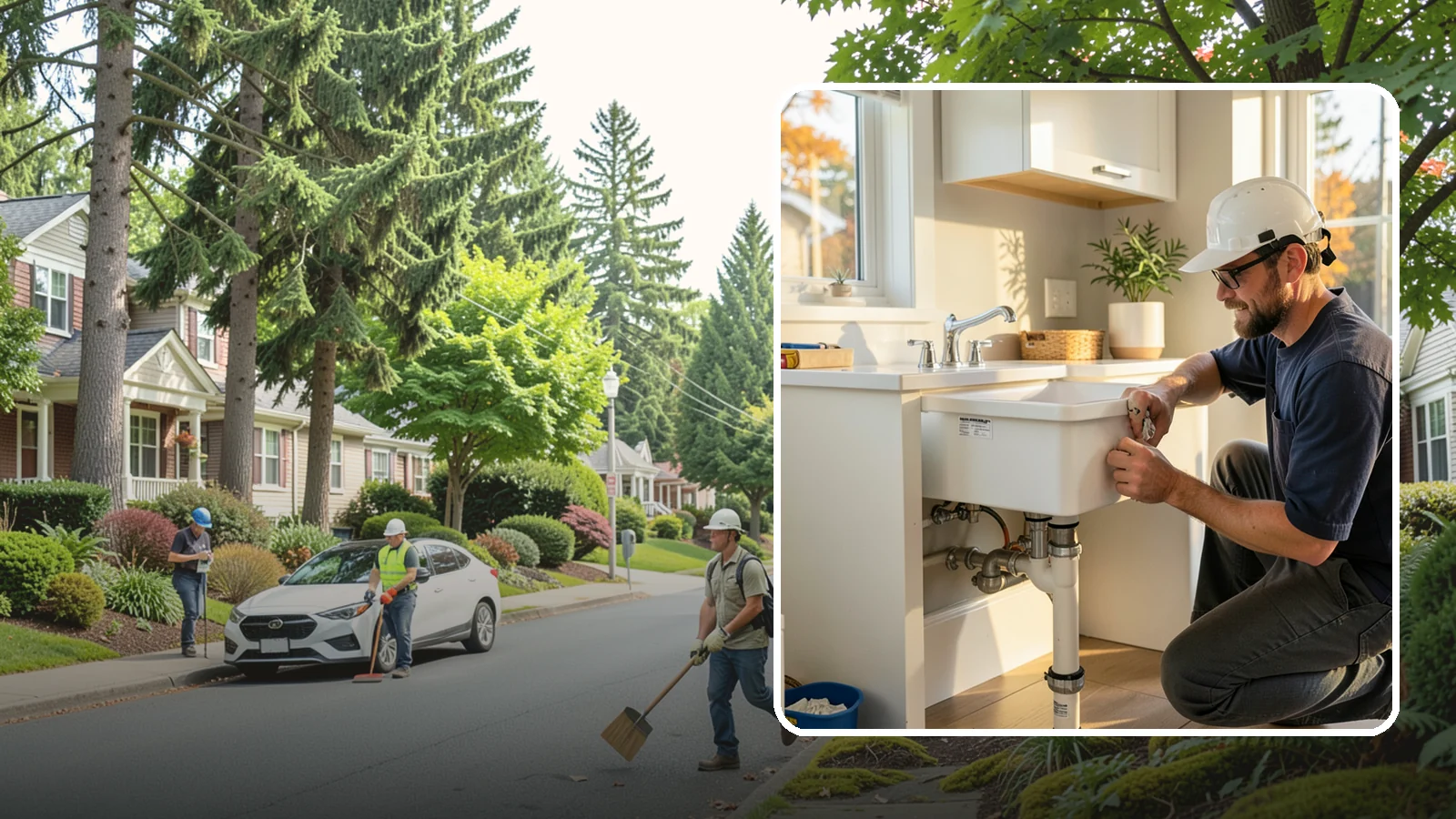 Laundry Sink Installation in Beaux Arts Village, King County, WA - We install durable laundry sinks with proper drainage and supply lines built to WA plumbing code.