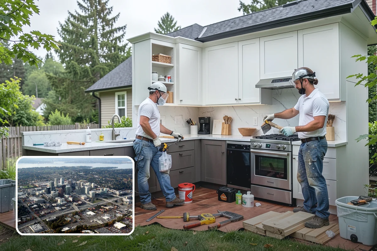 Laundry Sink Installation in Bellevue, King County, WA - Convenient deep-basin rinsing for laundry, pets, and projects