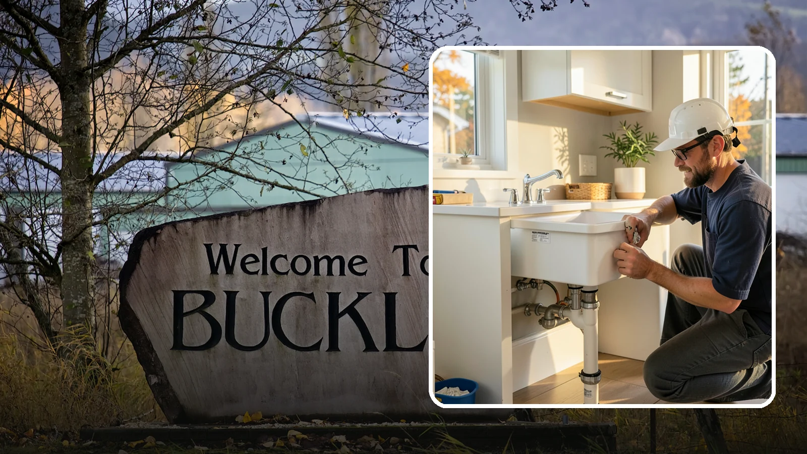 Laundry Sink Installation in Buckley, Pierce County, WA - We install durable laundry sinks with proper drainage and supply lines built to WA plumbing code.
