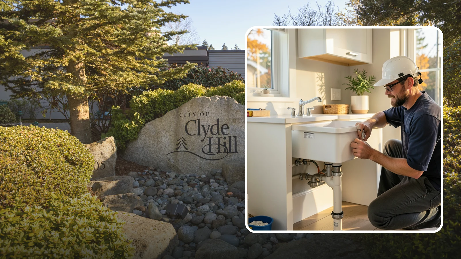 Laundry Sink Installation in Clyde Hill, King County, WA - We install durable laundry sinks with proper drainage and supply lines built to WA plumbing code.