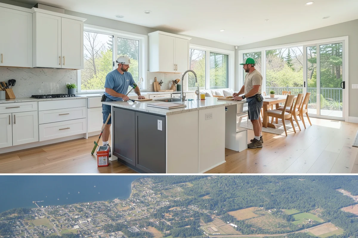 Laundry Sink Installation in Coupeville, Island County, WA - Any season works for this interior installation, though pairing it with a broader laundry remodel during the rainy months...