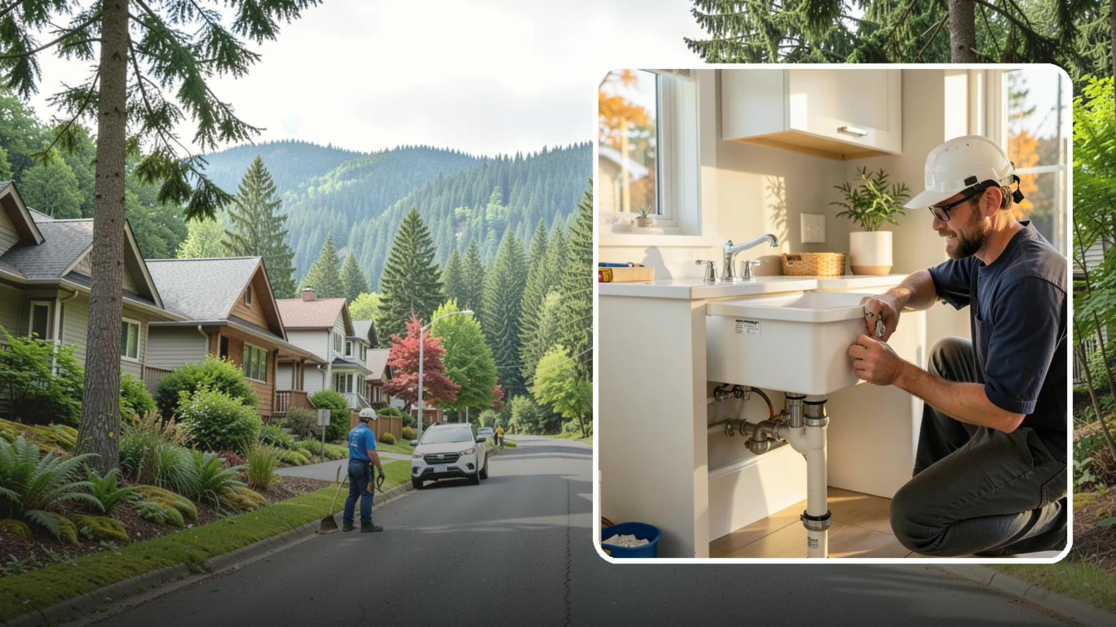 Laundry Sink Installation in Darrington, Snohomish County, WA - We install durable laundry sinks with proper drainage and supply lines built to WA plumbing code.