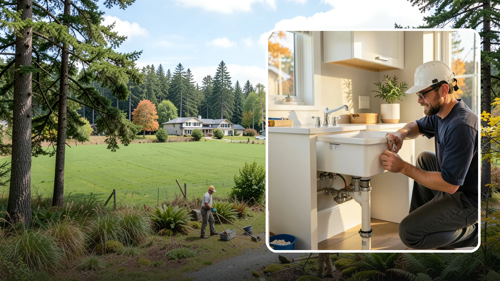Laundry Sink Installation in Lyman, Skagit County, WA - We install durable laundry sinks with proper drainage and supply lines built to WA plumbing code.
