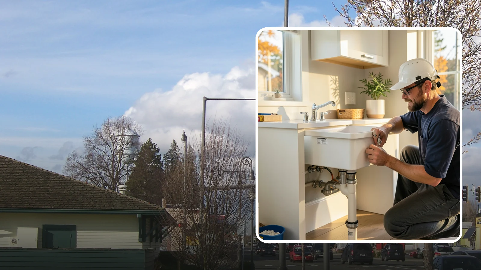 Laundry Sink Installation in Marysville, Snohomish County, WA - We install durable laundry sinks with proper drainage and supply lines built to WA plumbing code.