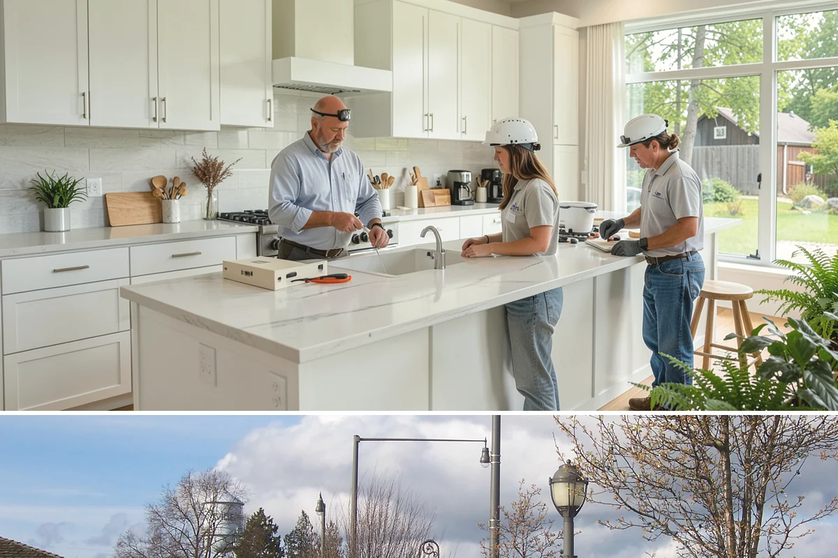 Laundry Sink Installation in Marysville, Snohomish County, WA - Any season works for this interior installation, though pairing it with a broader laundry remodel during the rainy months...
