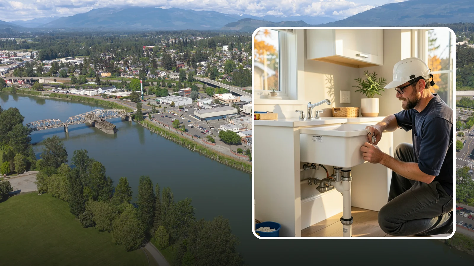 Laundry Sink Installation in Mount Vernon, Skagit County, WA - We install durable laundry sinks with proper drainage and supply lines built to WA plumbing code.