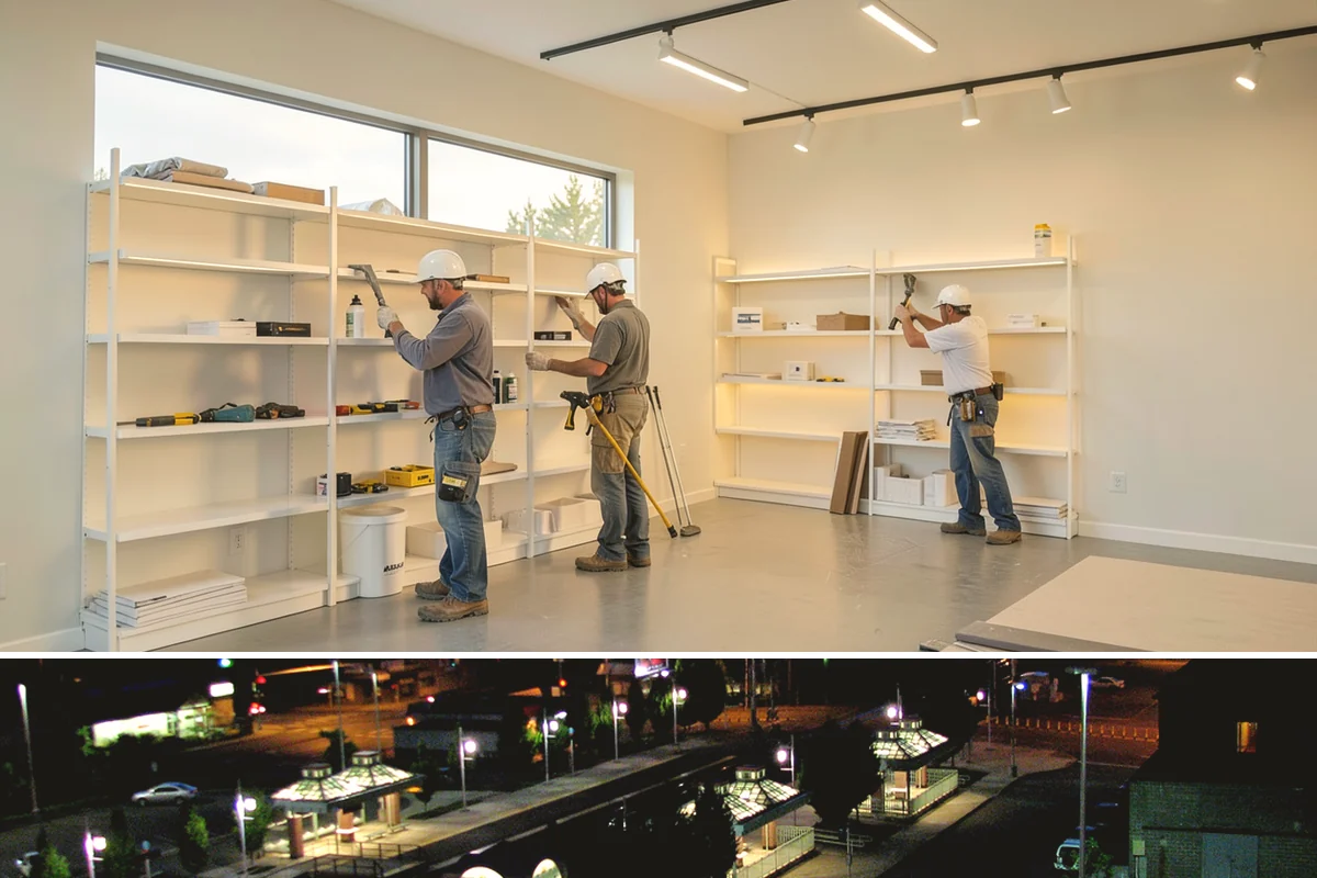 Lazy Susan Installation in Auburn, King County, WA - Corner storage upgrades have no seasonal constraints and can be completed in a short visit year-round.