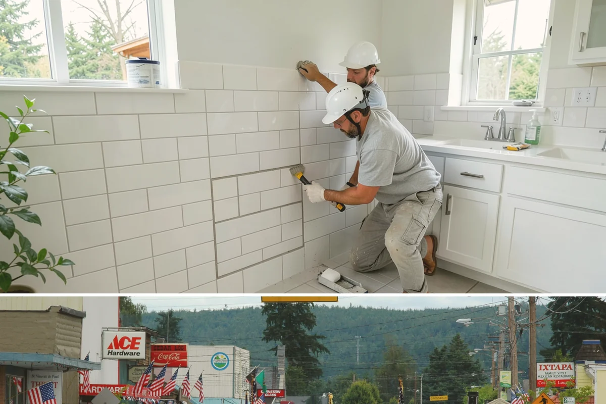 Lazy Susan Installation in Carnation, King County, WA - Corner storage upgrades have no seasonal constraints and can be completed in a short visit year-round.