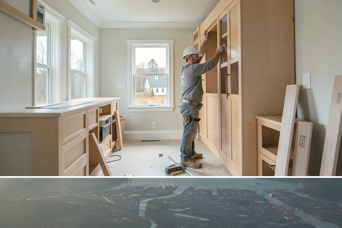 Lazy Susan Installation in Fife, Pierce County, WA - Corner storage upgrades have no seasonal constraints and can be completed in a short visit year-round.