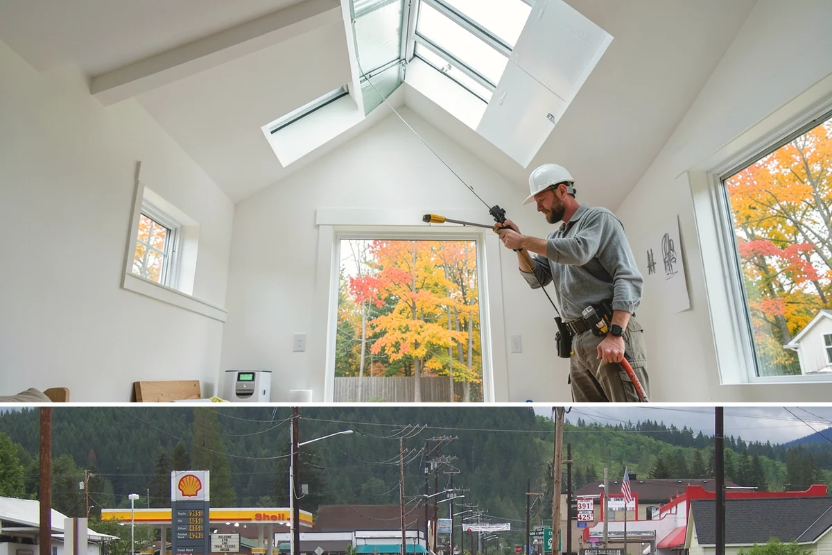 Lazy Susan Installation in Granite Falls, Snohomish County, WA - Corner storage upgrades have no seasonal constraints and can be completed in a short visit year-round.