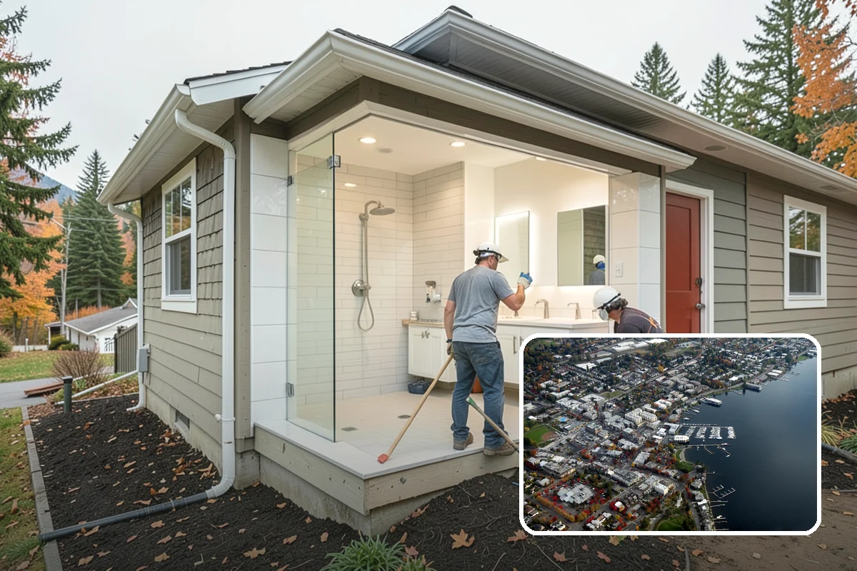 Lazy Susan Installation in Kirkland, King County, WA - Full access to previously wasted corner space