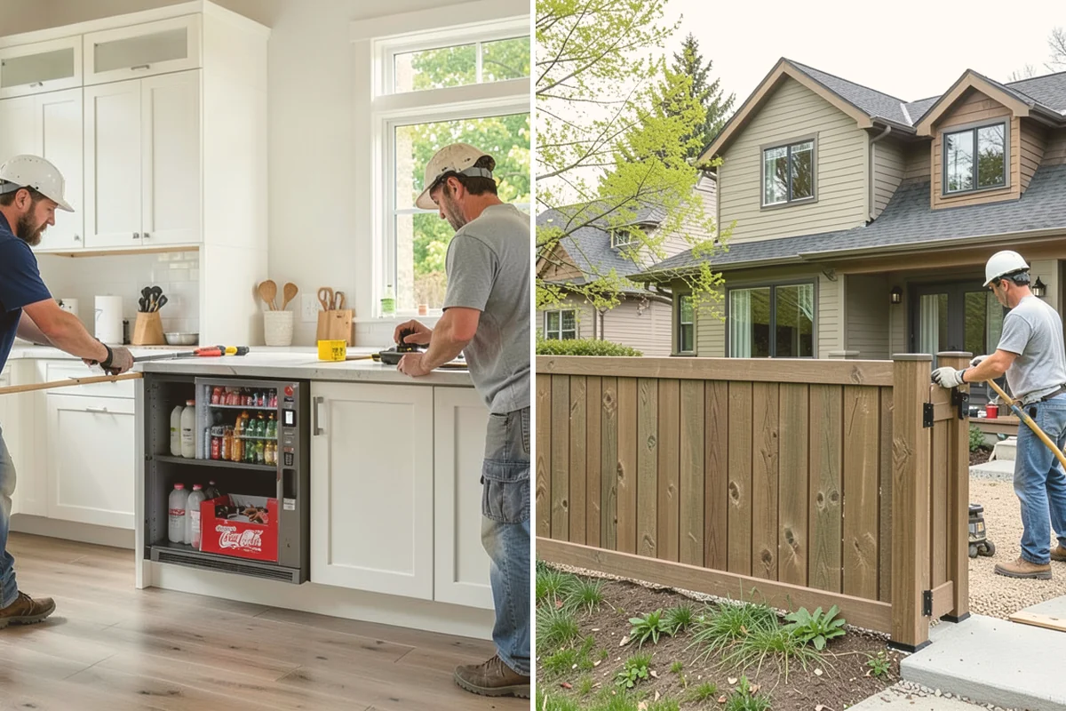 Lazy Susan Installation in Langley, Island County, WA - Evaluate the corner cabinet configuration