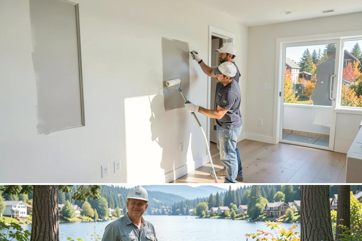 Lazy Susan Installation in Milton, King County, WA - Corner storage upgrades have no seasonal constraints and can be completed in a short visit year-round.
