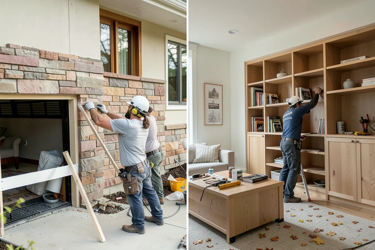 Lazy Susan Installation in Sedro-Woolley, Skagit County, WA - Evaluate the corner cabinet configuration