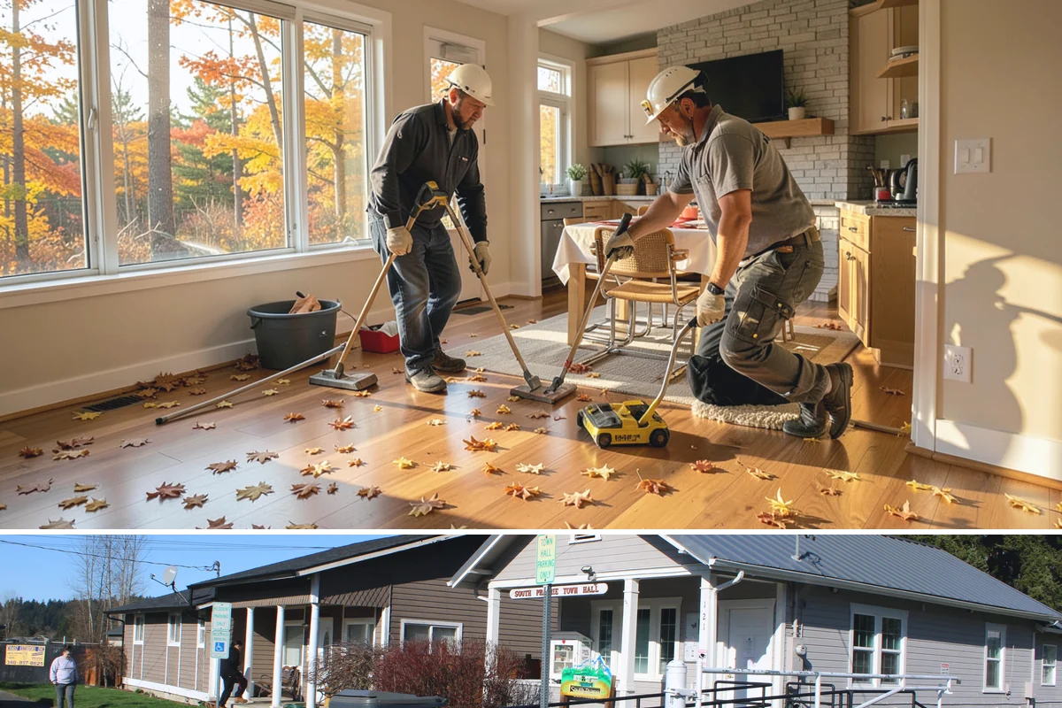 Lazy Susan Installation in South Prairie, Pierce County, WA - Corner storage upgrades have no seasonal constraints and can be completed in a short visit year-round.