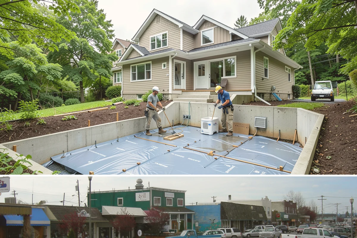 Lazy Susan Installation in Stanwood, Snohomish County, WA - Corner storage upgrades have no seasonal constraints and can be completed in a short visit year-round.