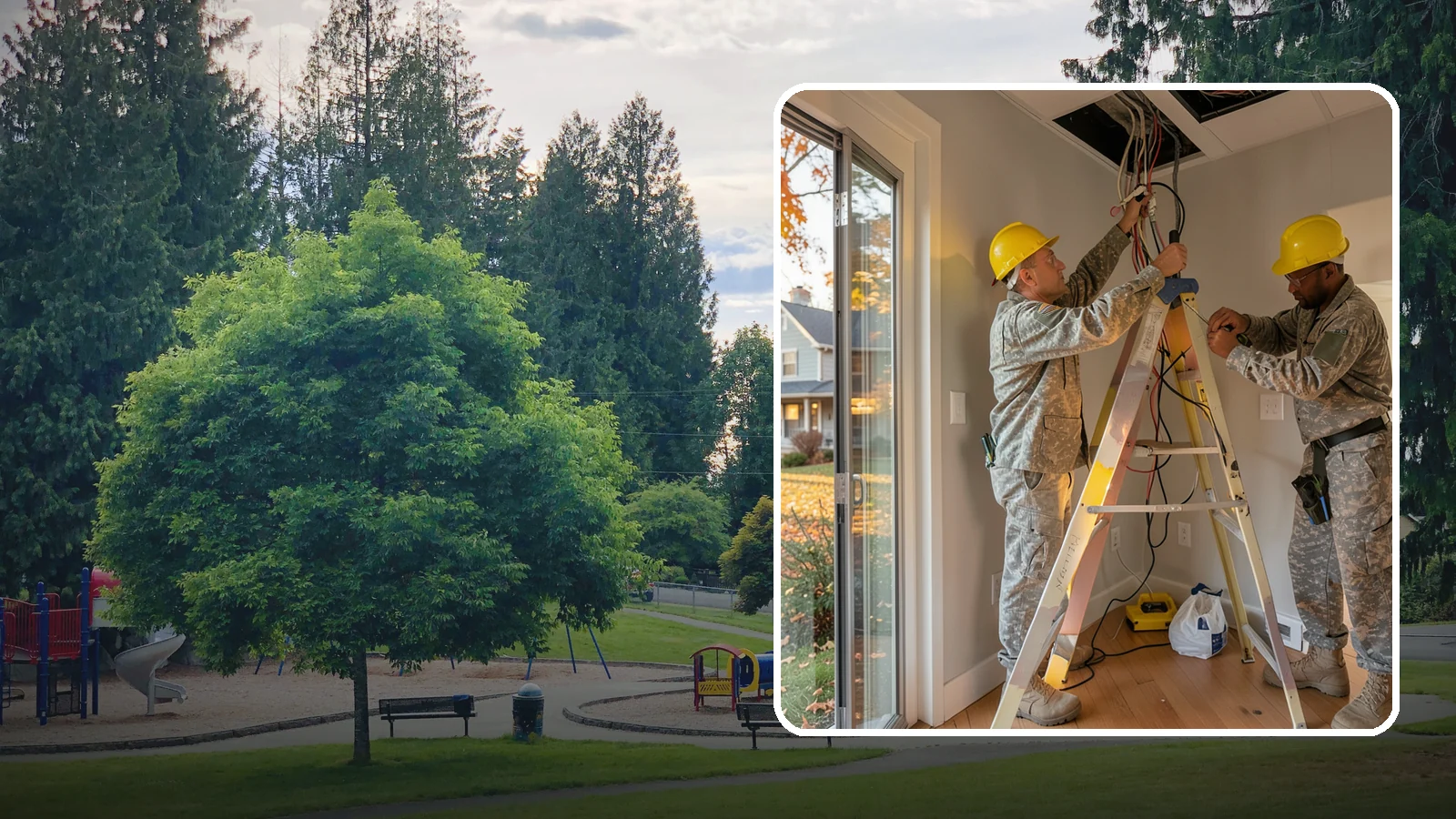 LED Lighting Retrofit in Bonney Lake, Pierce County, WA - An LED lighting retrofit that slashes electricity use while brightening every room.