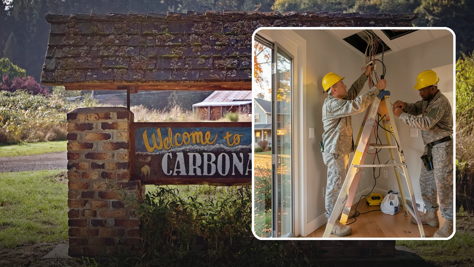 LED Lighting Retrofit in Carbonado, Pierce County, WA - An LED lighting retrofit that slashes electricity use while brightening every room.