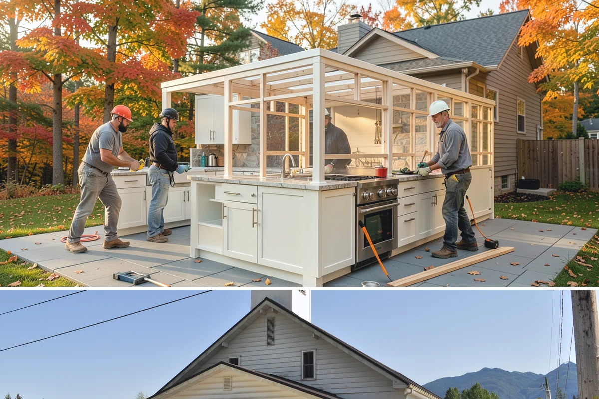 LED Lighting Retrofit in Concrete, Skagit County, WA - Fall is popular as daylight shortens, but retrofits can be done in any season.