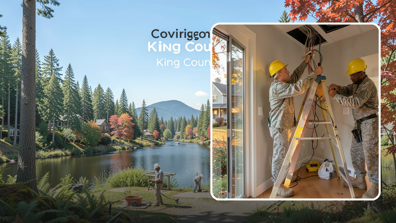 LED Lighting Retrofit in Covington, King County, WA - An LED lighting retrofit that slashes electricity use while brightening every room.