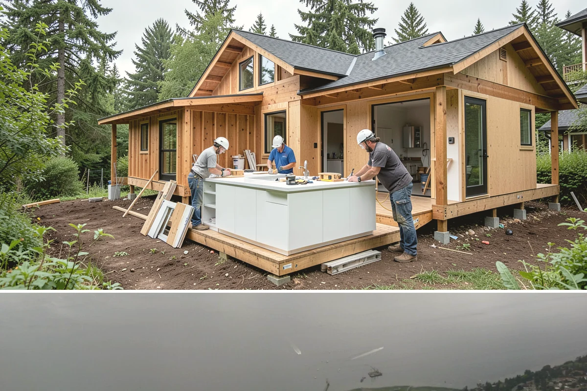 LED Lighting Retrofit in Des Moines, King County, WA - Fall is popular as daylight shortens, but retrofits can be done in any season.