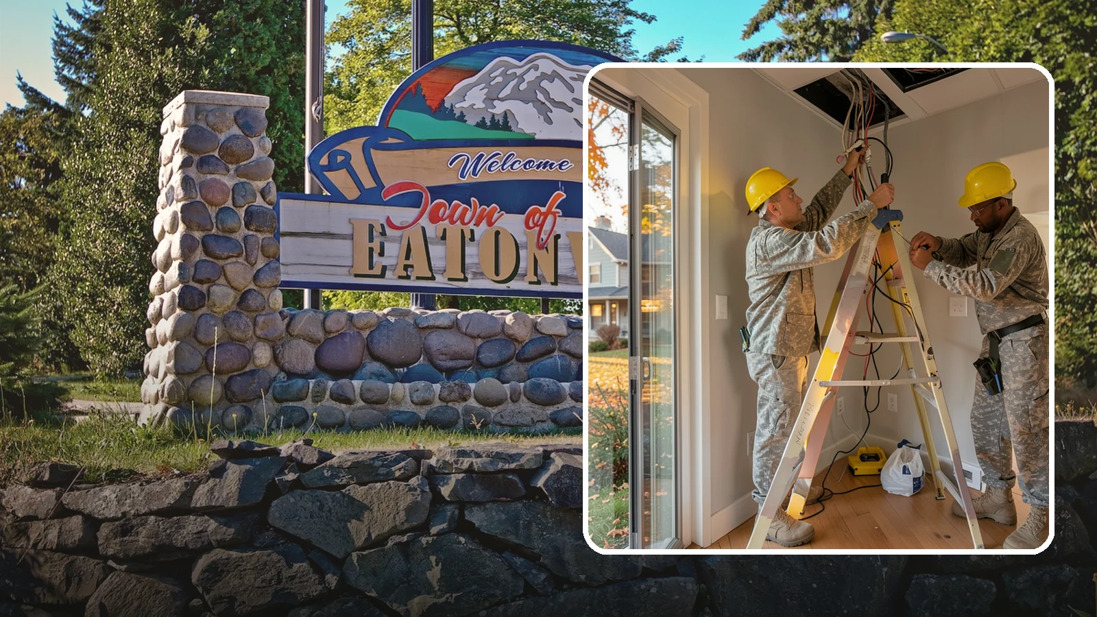 LED Lighting Retrofit in Eatonville, Pierce County, WA - An LED lighting retrofit that slashes electricity use while brightening every room.