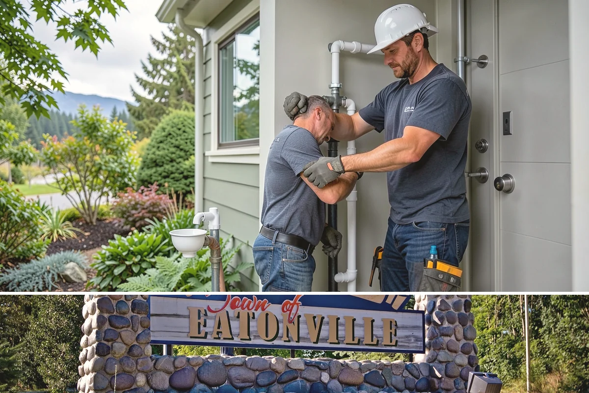 LED Lighting Retrofit in Eatonville, Pierce County, WA - Fall is popular as daylight shortens, but retrofits can be done in any season.