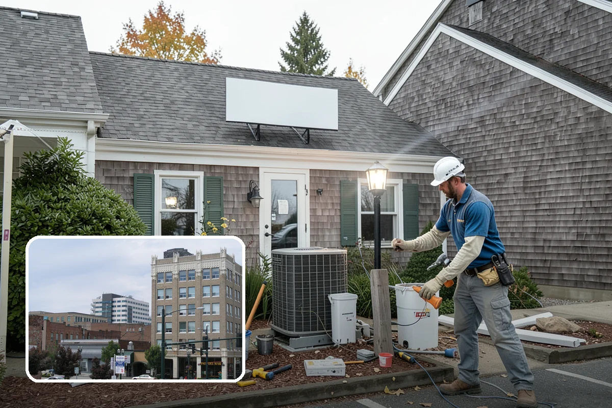 LED Lighting Retrofit in Everett, Snohomish County, WA - Cuts lighting energy use dramatically