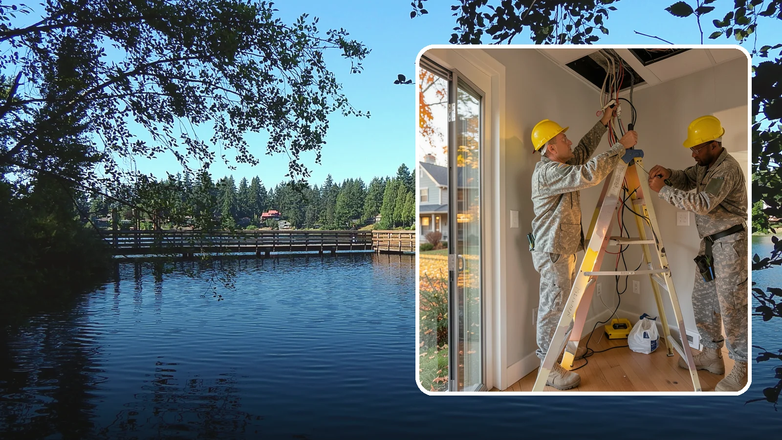 LED Lighting Retrofit in Federal Way, King County, WA - An LED lighting retrofit that slashes electricity use while brightening every room.