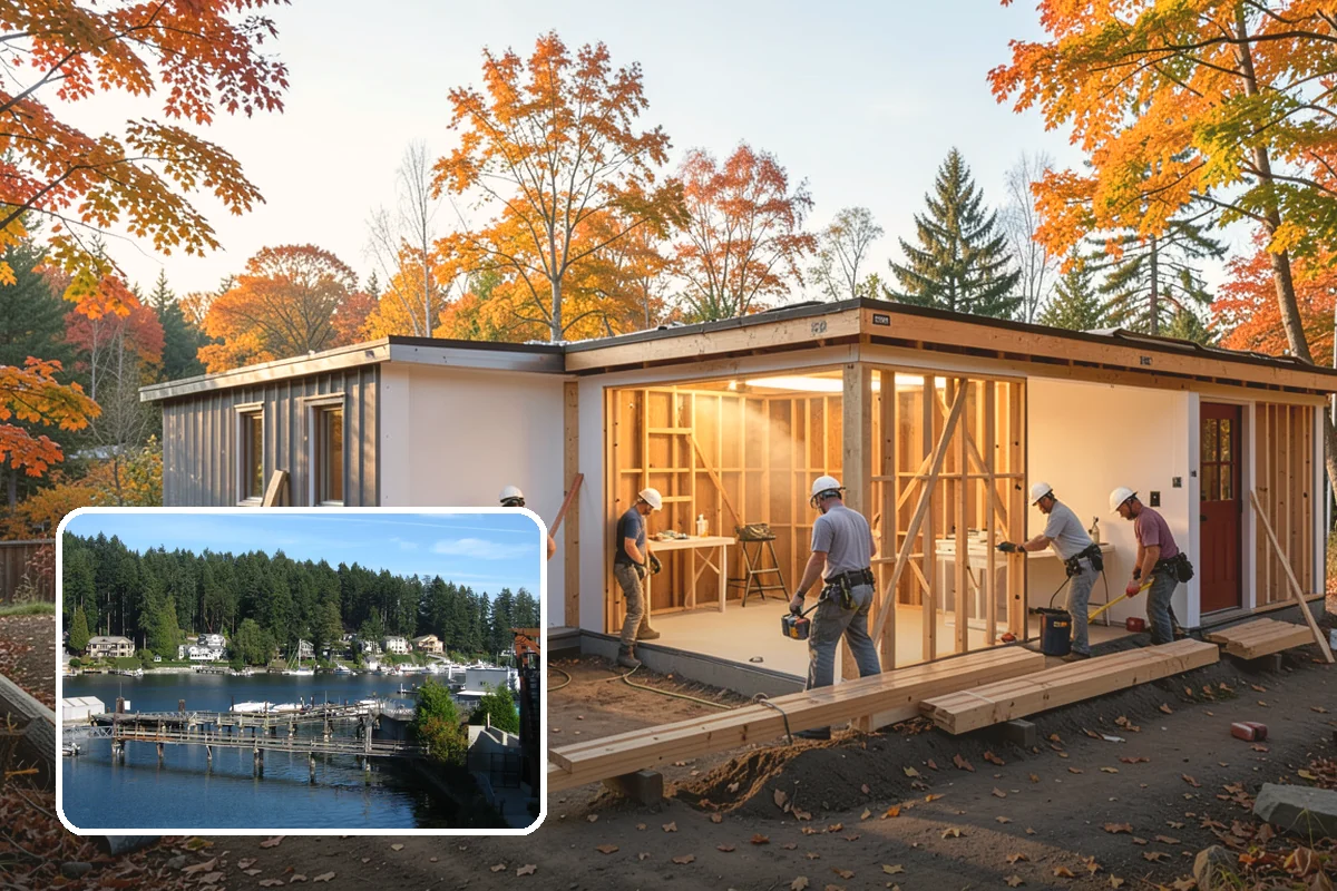 LED Lighting Retrofit in Gig Harbor, Pierce County, WA - Cuts lighting energy use dramatically