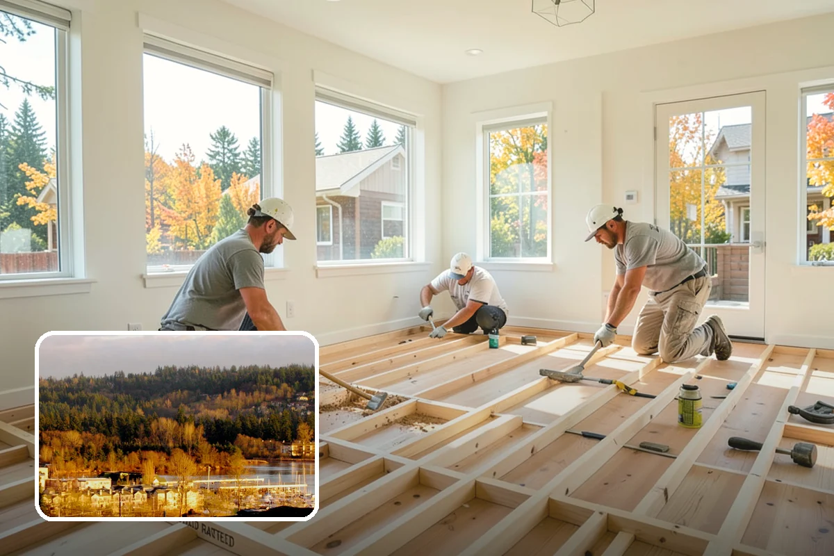 LED Lighting Retrofit in Kenmore, King County, WA - Cuts lighting energy use dramatically