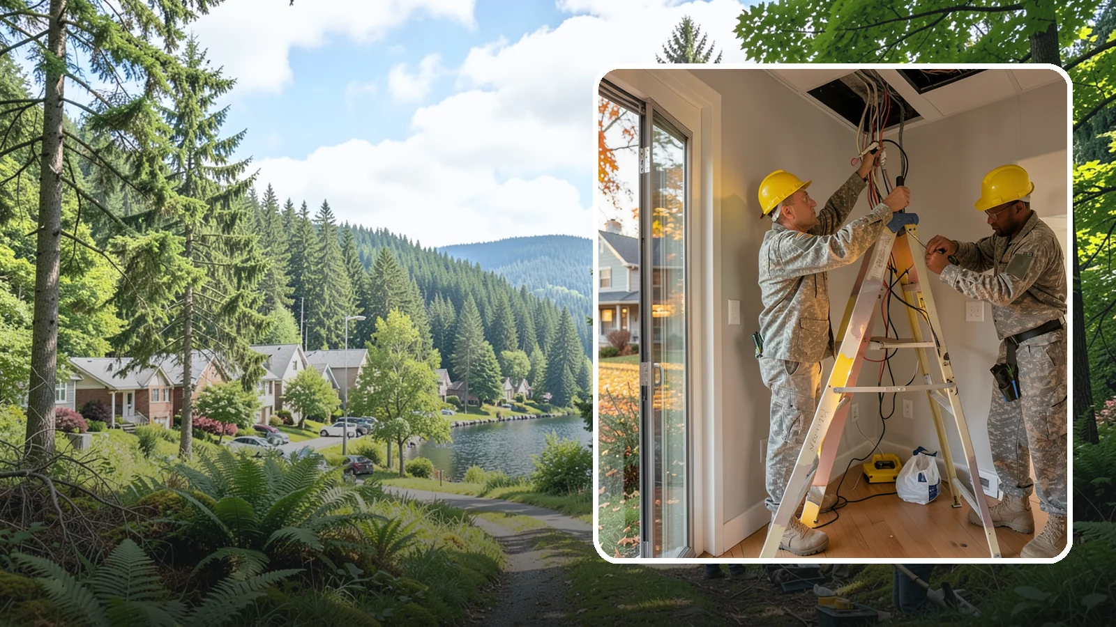 LED Lighting Retrofit in Lake Forest Park, King County, WA - An LED lighting retrofit that slashes electricity use while brightening every room.