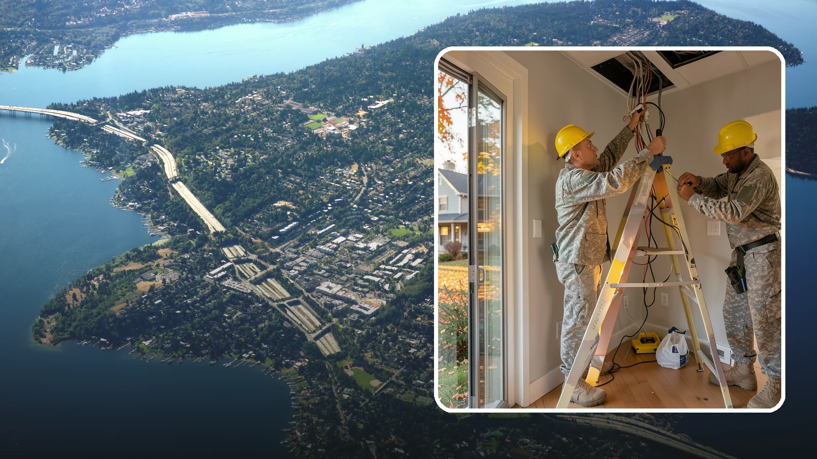 LED Lighting Retrofit in Mercer Island, King County, WA - An LED lighting retrofit that slashes electricity use while brightening every room.