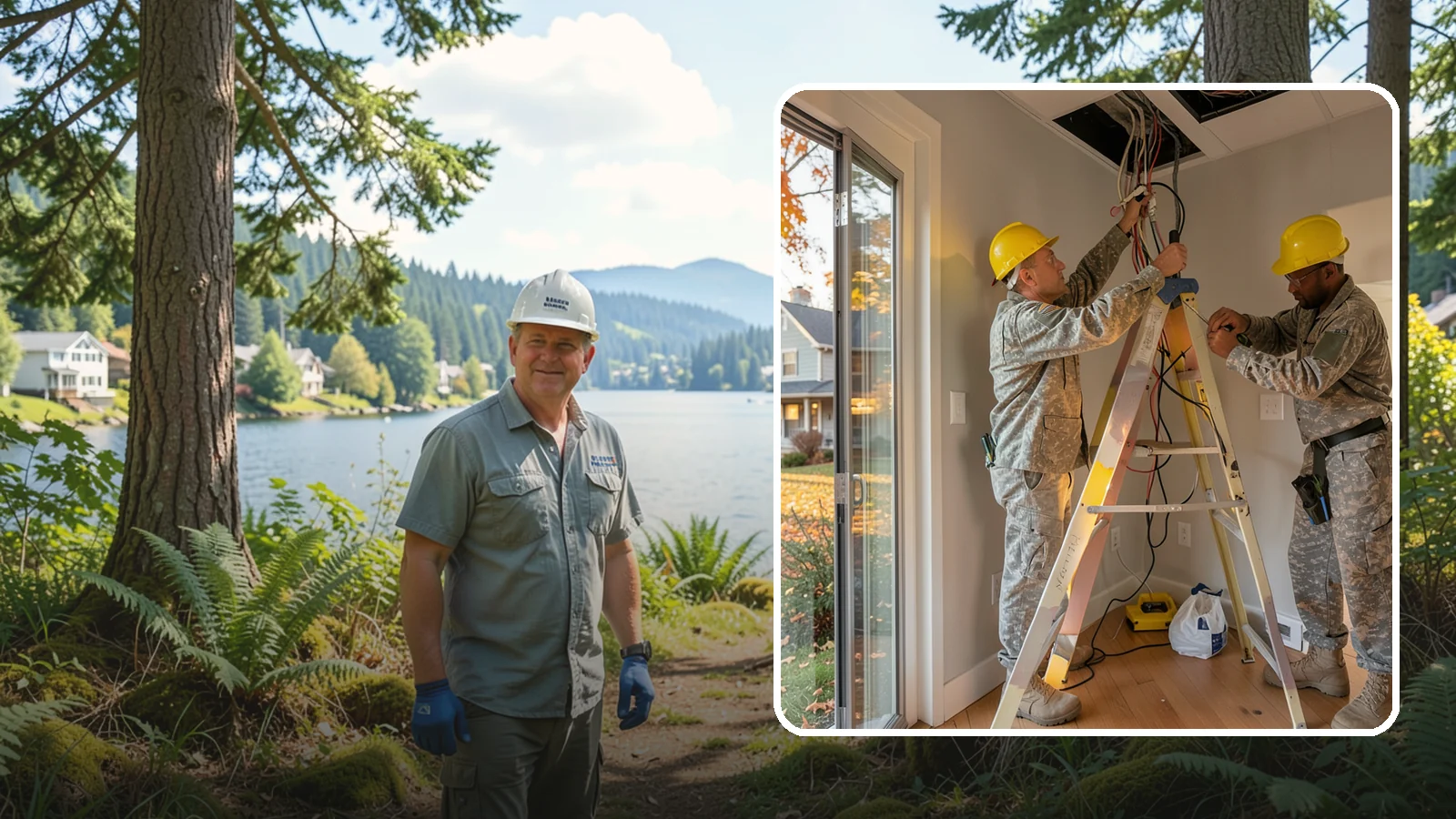 LED Lighting Retrofit in Milton, King County, WA - An LED lighting retrofit that slashes electricity use while brightening every room.