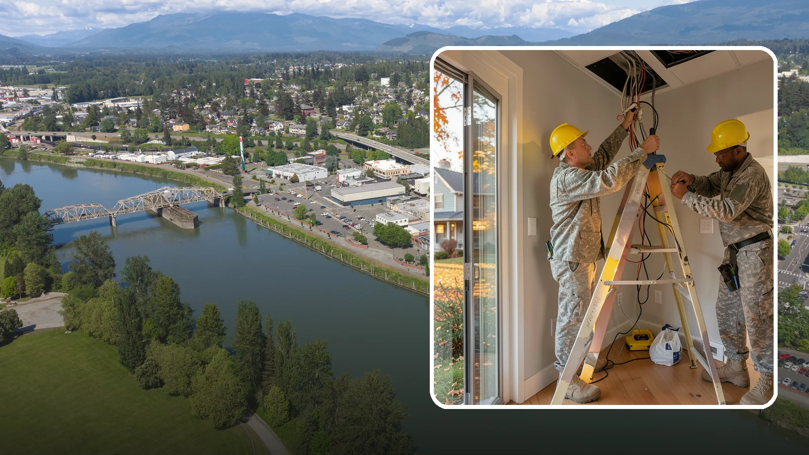 LED Lighting Retrofit in Mount Vernon, Skagit County, WA - An LED lighting retrofit that slashes electricity use while brightening every room.