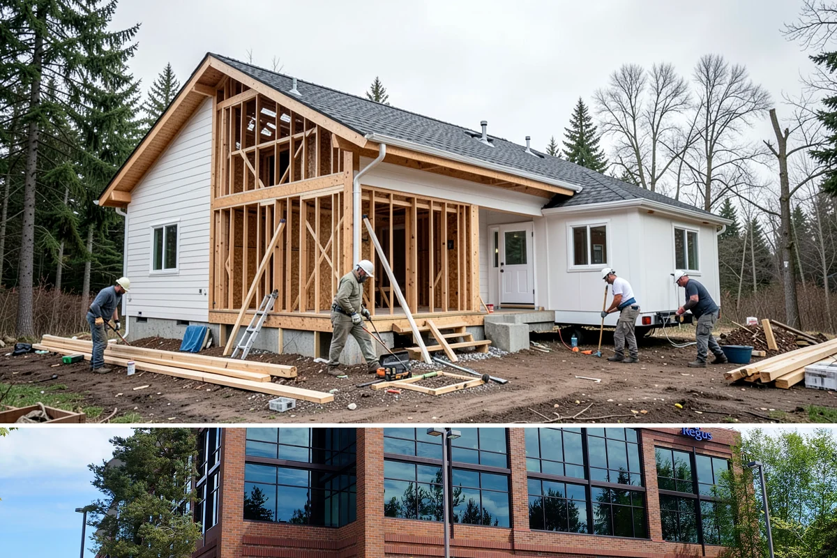 LED Lighting Retrofit in Mountlake Terrace, Snohomish County, WA - Fall is popular as daylight shortens, but retrofits can be done in any season.