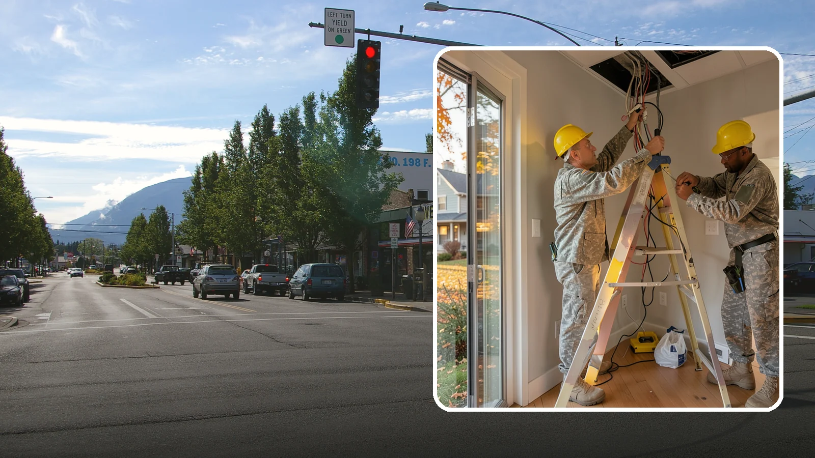 LED Lighting Retrofit in North Bend, King County, WA - An LED lighting retrofit that slashes electricity use while brightening every room.