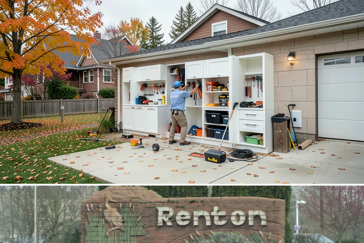LED Lighting Retrofit in Renton, King County, WA - Fall is popular as daylight shortens, but retrofits can be done in any season.