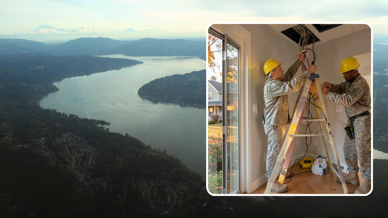 LED Lighting Retrofit in Sammamish, King County, WA - An LED lighting retrofit that slashes electricity use while brightening every room.