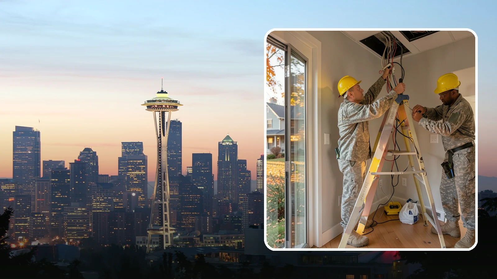 LED Lighting Retrofit in Seattle, King County, WA - An LED lighting retrofit that slashes electricity use while brightening every room.