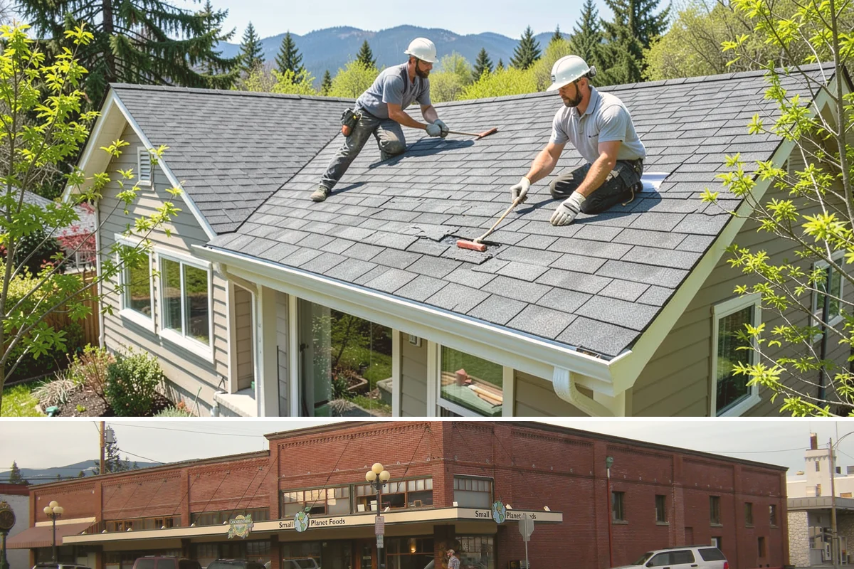 LED Lighting Retrofit in Sedro-Woolley, Skagit County, WA - Fall is popular as daylight shortens, but retrofits can be done in any season.